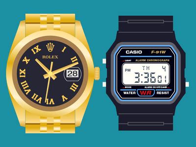 rolex casio watch